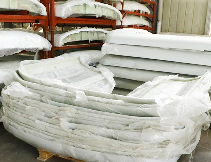 一次模壓成型玻璃鋼導流罩產品