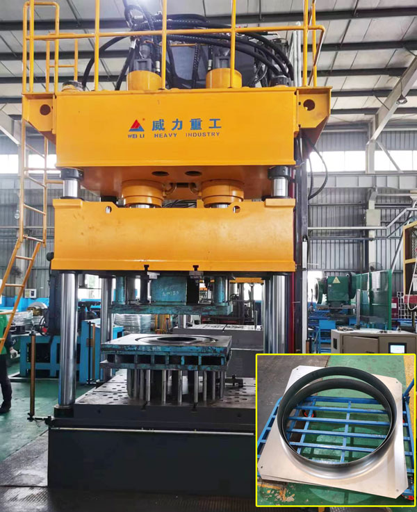 315噸不銹鋼風機殼拉伸液壓機_315噸四柱拉伸機